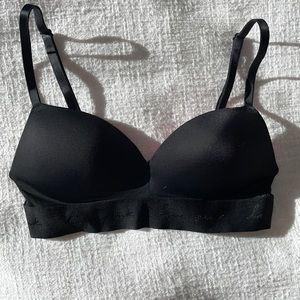 Pink wireless bra. Size 32B